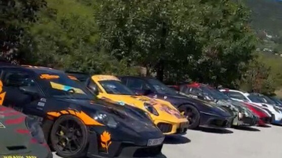 Ferrari, Porsche, Bentley, Audi RS and Lamborghini in Plešivica! The Braje Wine House hosted a caravan of legendary cars