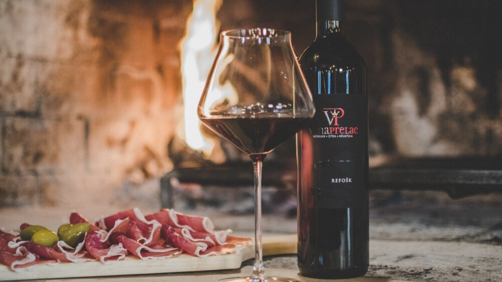 Rino Prelac is the greatest small Istrian winemaker who has shown how great wines the Refošk variety can produce